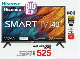 Nesto Hisense Full HD Smart LED TV 40" offer
