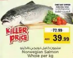 Nesto Norwegian Salmon Whole per kg offer