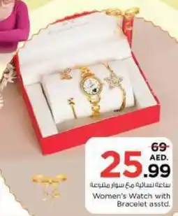 Nesto Women's Watch with Bracelet asstd offer