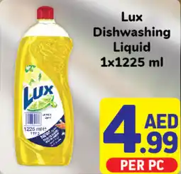 Day To Day Lux Dishwashing Liquid 1x1225 ml offer