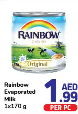 Day To Day Rainbow Evaporated Milk 1x170 g offer