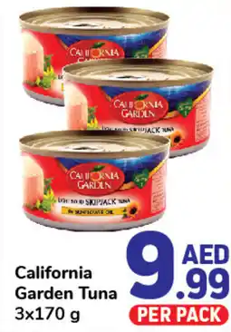 Day To Day California Garden Tuna 3x170 g offer