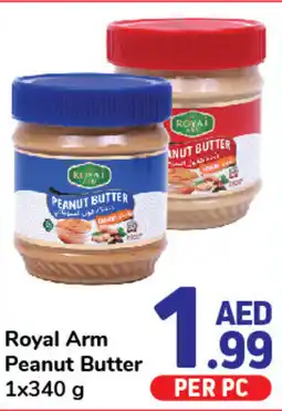 Day To Day Royal Arm Peanut Butter 1x340 g offer