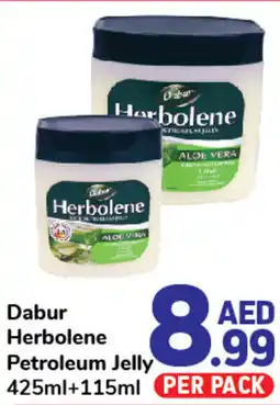 Day To Day Dabur Horbolene Petroleum Jelly 425ml+115ml offer