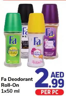 Day To Day Fa Deodorant Roll On 1x50 ml offer