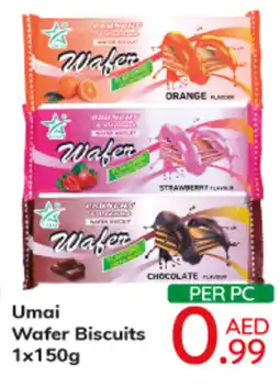 Day To Day Umai Wafer Biscuits 1x150g offer