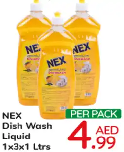 Day To Day NEX Dish Wash Liquid 1x3x1 Ltrs offer