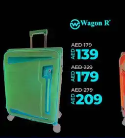 Lulu Hypermarket Wagon R 4Wheel Soft Trolley 2326TP4 20cm offer