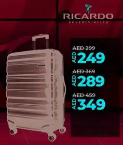 Lulu Hypermarket Ricardo Piedmont 4 Wheel Hard Trolley 21cm offer