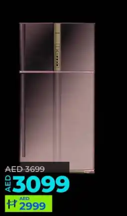 Lulu Hypermarket Hitachi Refrigerator RV990PUKIKBSL offer