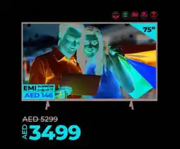 Lulu Hypermarket Sony UHD TV KD75X77L offer