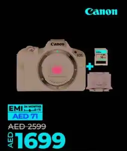 Lulu Hypermarket Canon Mirrorless Camera EOS R100 + RFS 18-45mm ISSTM offer