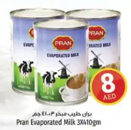Kenz Hypermarket Pran Evaporated Milk 3X410gm offer