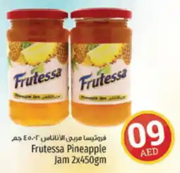 Kenz Hypermarket Frutessa Pineapple Jam 2x450gm offer