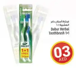 Kenz Hypermarket Dabur Herbal Toothbrush 1+1 offer