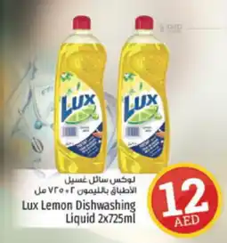 Kenz Hypermarket Lux Lemon Dishwashing Liquid 2x725ml offer