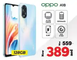 Kenz Hypermarket Oppo A18 offer
