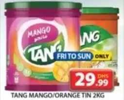 Grand Hyper Market TANG MANGO / ORANGE TIN 2KG offer