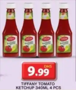 Grand Hyper Market TIFFANY TOMATO KETCHUP 340ML 4 PCS offer
