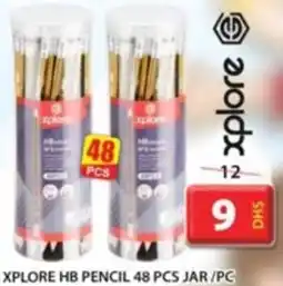 Grand Hyper Market XPLORE HB PENCIL 48 PCS JAR / PC offer