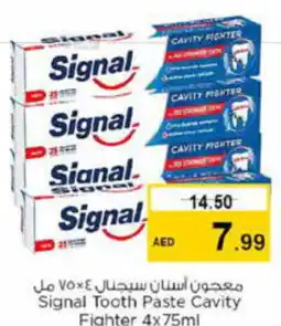 Nesto Signal Tooth Paste Cavity Fighter 4x75ml offer
