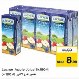 Nesto Lacnor Apple Juice 8x180MI offer