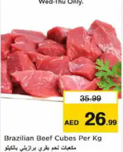 Nesto Brazilian Beef Cubes Per Kg offer
