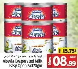 Kenz Hypermarket Abevia Evaporated Milk Easy Open 6 x 170gm offer