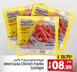 Kenz Hypermarket Americana Chicken Franks 3x 340gm offer