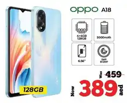 Kenz Hypermarket OPPO A18 128GB offer