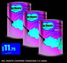 Aswaaq DEL MONTE CHOPPED TOMATOES 3 X 400G offer