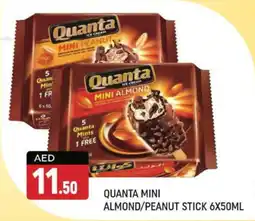 Shaklan QUANTA MINI ALMOND / PEANUT STICK 6 X 50ML offer