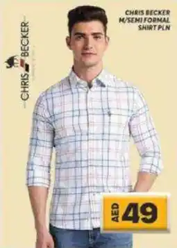 Grand Hyper Market CHRIS BECKER M/SEMI FORMAL SHIRT PLN offer