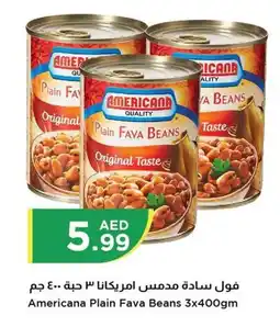 Istanbul Supermarket Americana Plain Fava Beans 3x400gm offer