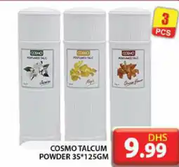 Grand Hyper Market COSMO TALCUM POWDER 35*125GM offer