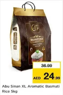 Nesto Abu Sinan XL Aromatic Basmati Rice 5kg offer