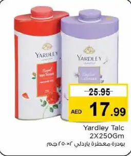 Nesto Yardley Talc 2X250Gm offer