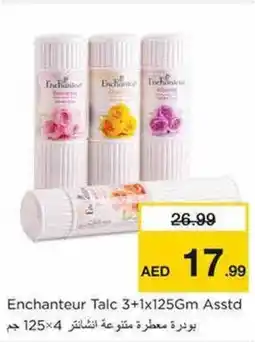 Nesto Enchanteur Talc 3+1x125Gm Asstd offer