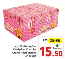 Union Coop Candytime Chocobis Cream Filled Biscuits 24x16gm offer