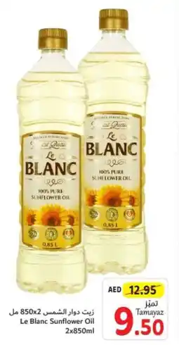 Union Coop Le Blanc Sunflower Oil 2x850ml offer