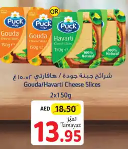 Union Coop Gouda/Havarti Cheese Slices 2x150g offer