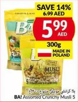 Viva BA! Assorted Crunchy Musli 5 300g offer