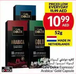 Viva Cafe Dolce Espresso Arabica Gold Capsule 52g offer