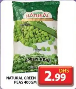 Grand Hyper Market NATURAL GREEN PEAS 400GM offer