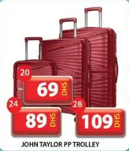 Grand Hyper Market JOHN TAYLOR PP TROLLEY 20CM offer