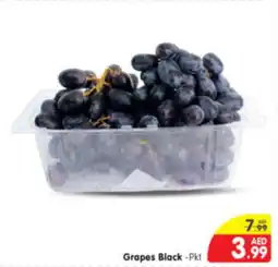 Al Madina Hypermarket Grapes Black Pkt offer