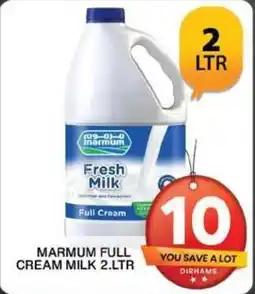 Grand Mall Sharjah MARMUM FULL CREAM MILK 2.LTR offer