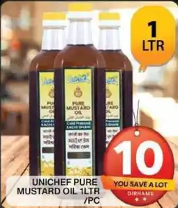 Grand Mall Sharjah UNICHEF PURE MUSTARD OIL 1LTR / PC offer