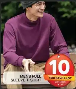Grand Mall Sharjah MENS FULL SLEEVE T-SHIRT offer