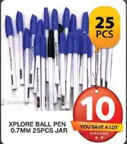 Grand Mall Sharjah XPLORE BALL PEN 0.7MM 25PCS JAR offer